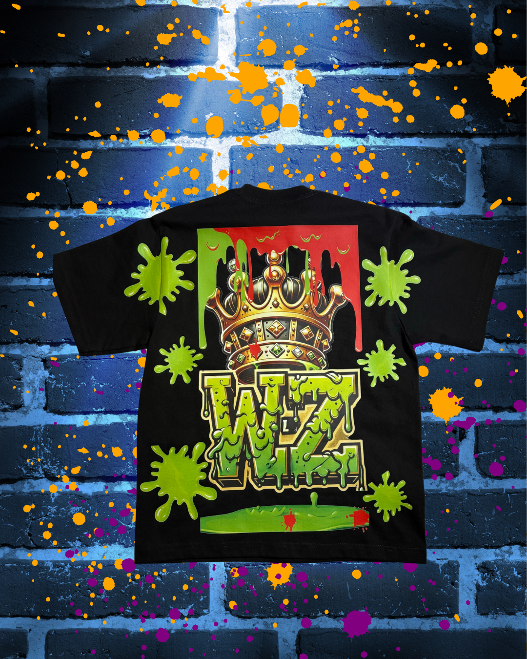Wiz Heavy is the head Box Crop top Tee