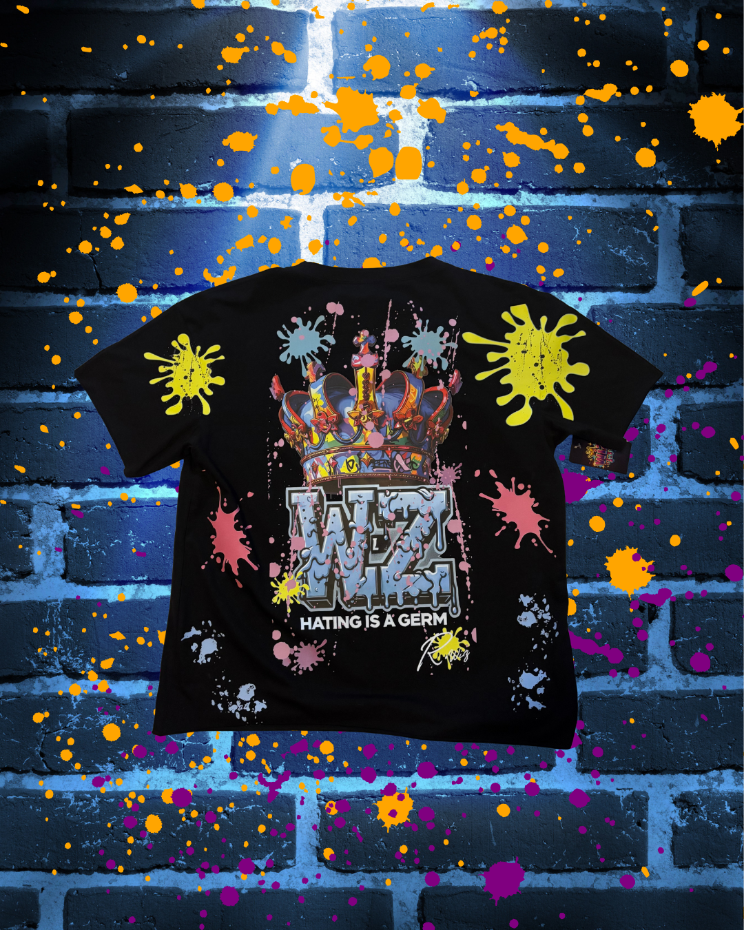 Multi-Color Hating Is a Germ Tee