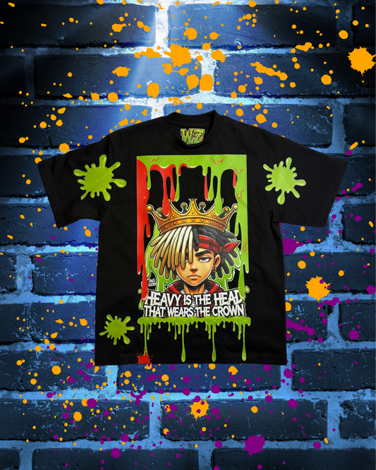 Wiz Heavy is the head Box Crop top Tee