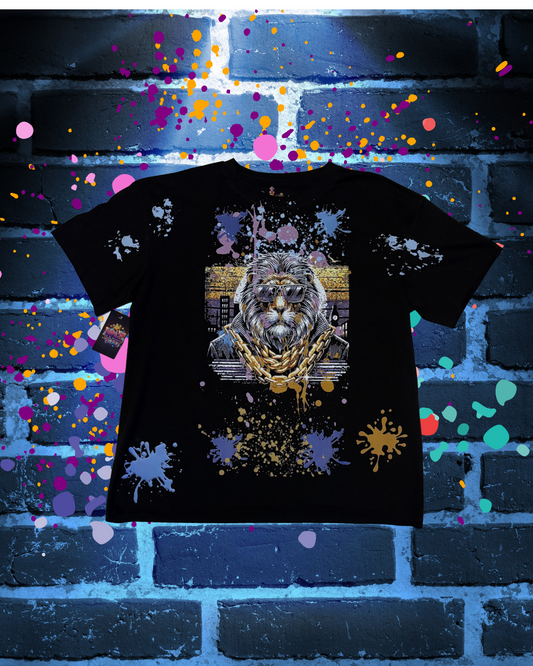 Wiz Lion Tee – Strength in Style Crop Top Tee