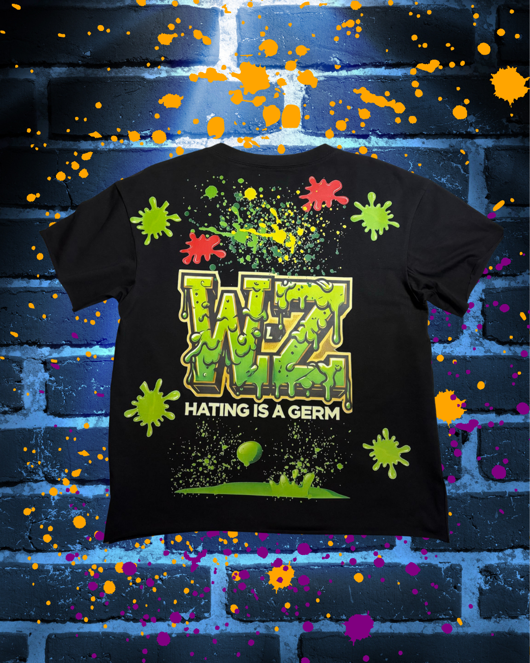WIZ Hating is a Germ Box Crop Tee